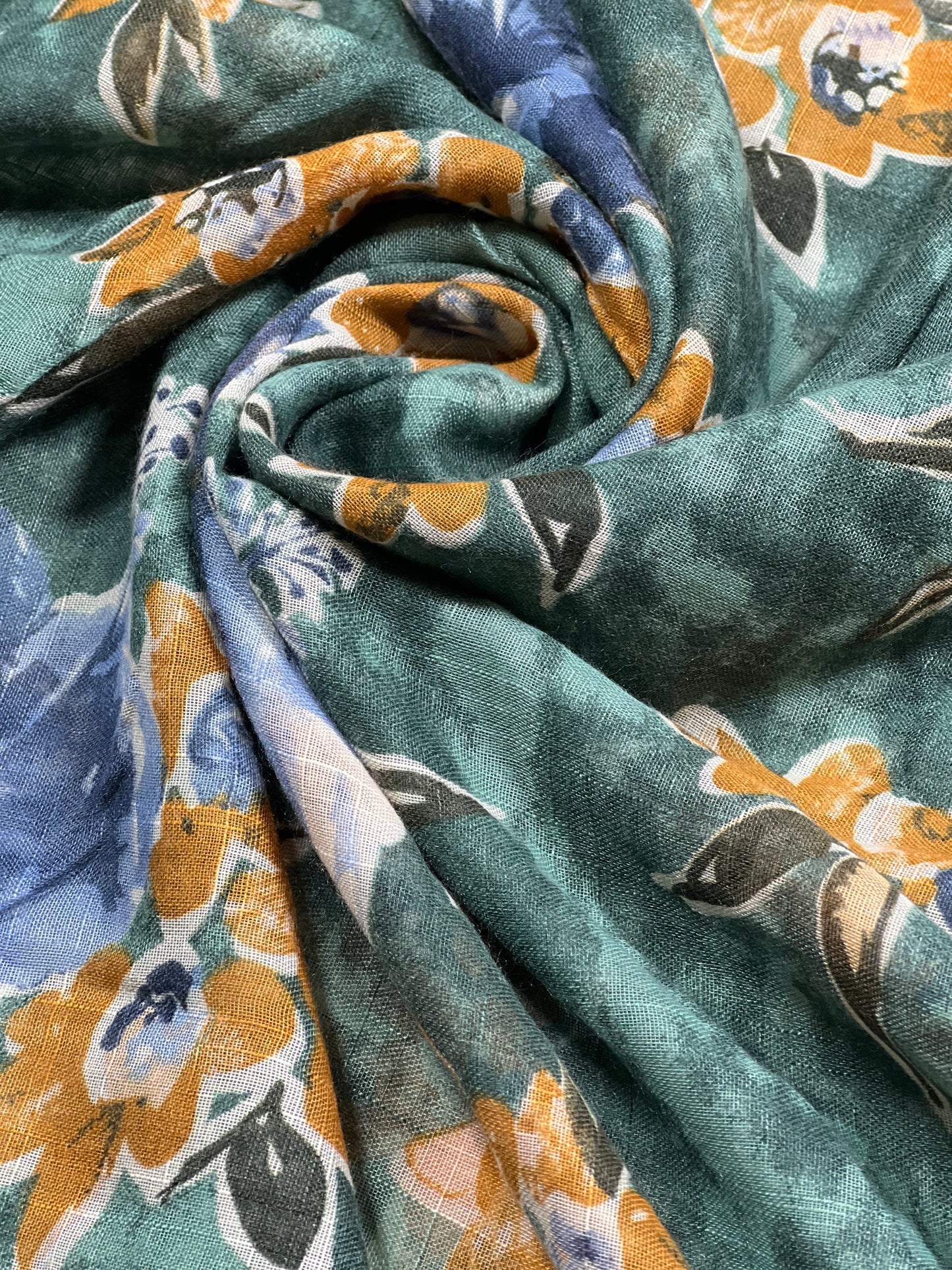 Printed Cotton / Polyester Scarf For Women