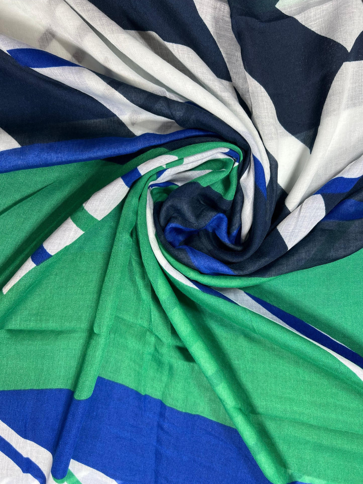 Printed Cotton/ Polyester Lightweight Scarf for women