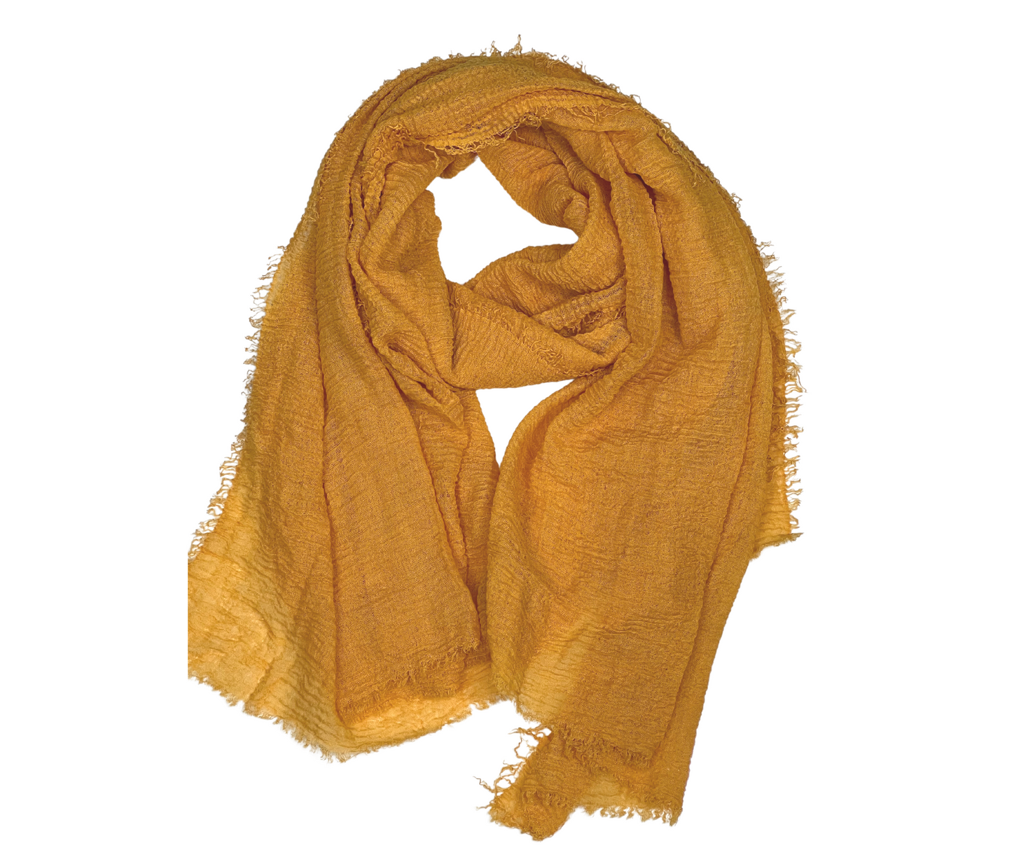 Cotton Scarf - Yellow
