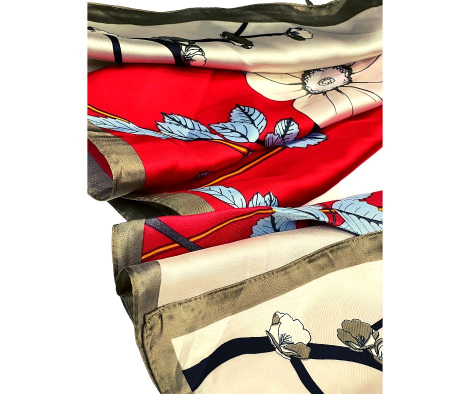 Elegant Silk Feel Scarf/Hijab
