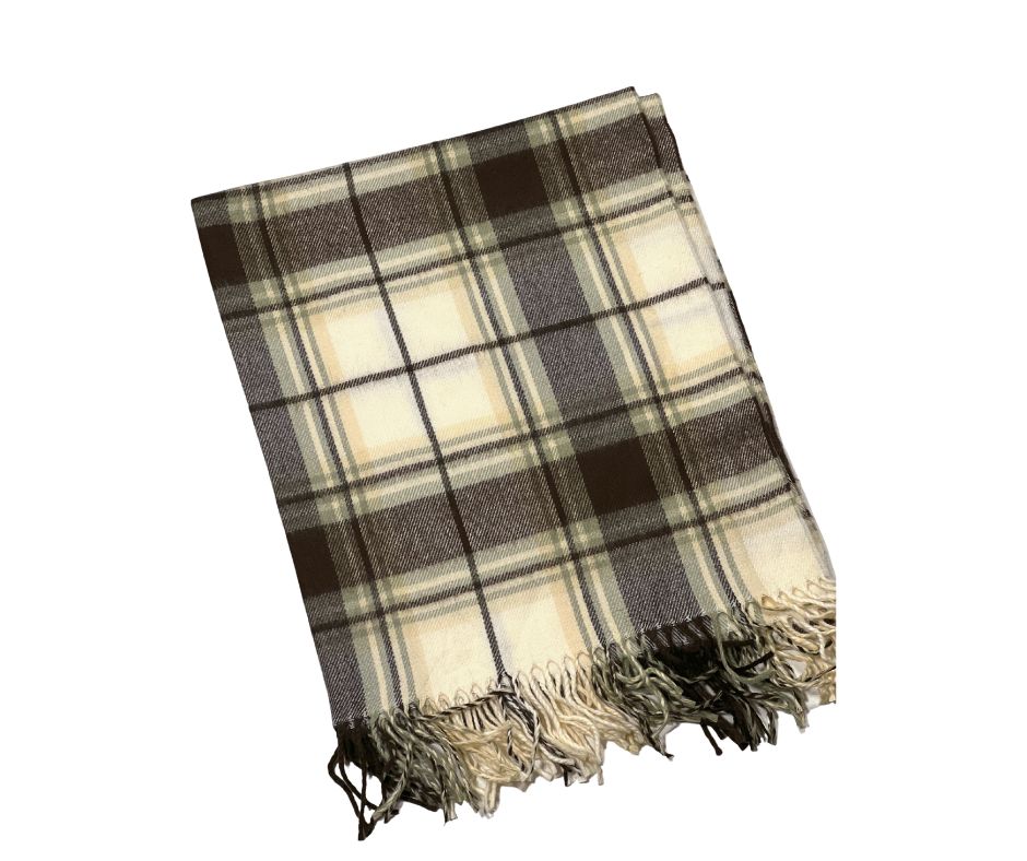 CASHMERE BLEND SCARF/SHAWL