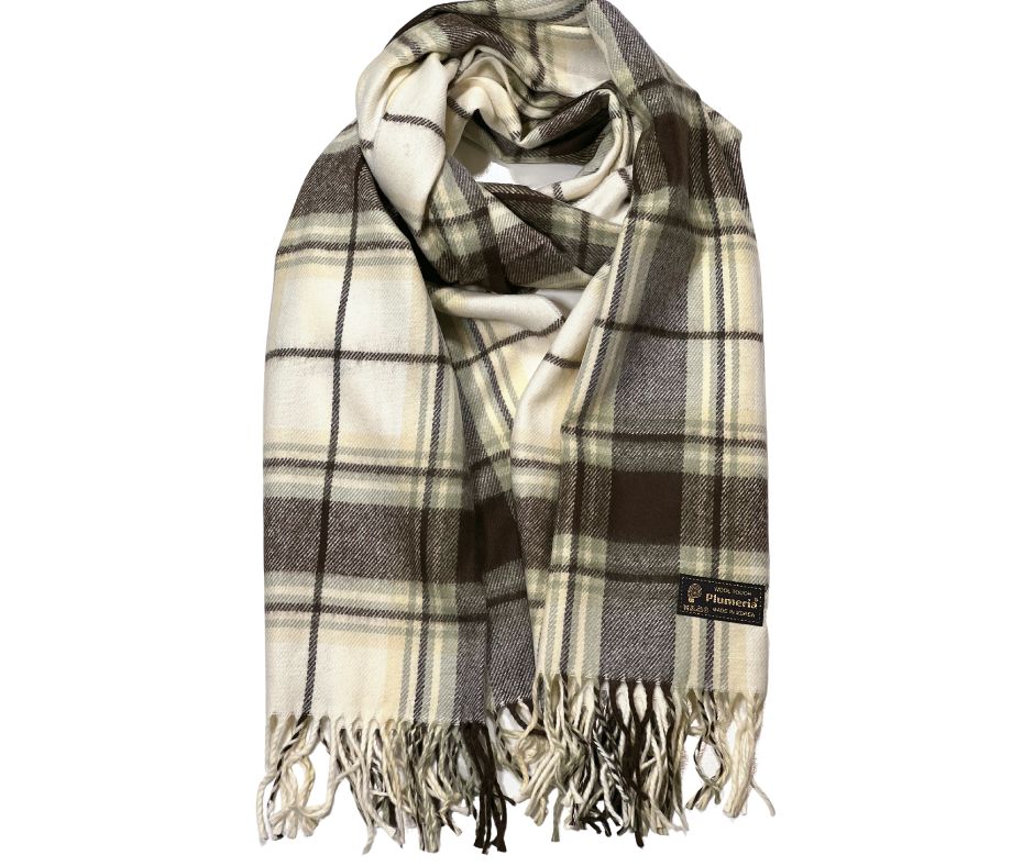 CASHMERE BLEND SCARF/SHAWL