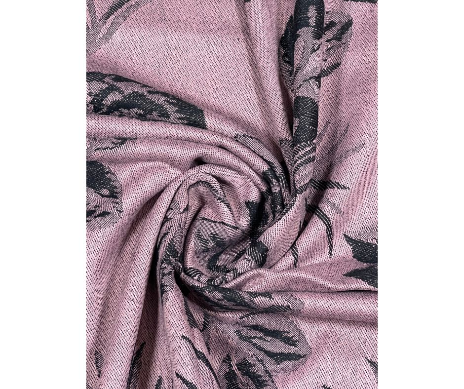 Pashmina Scarf With Tassel - PINK