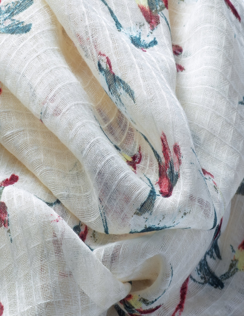 Cotton Viscose Printed Scarf