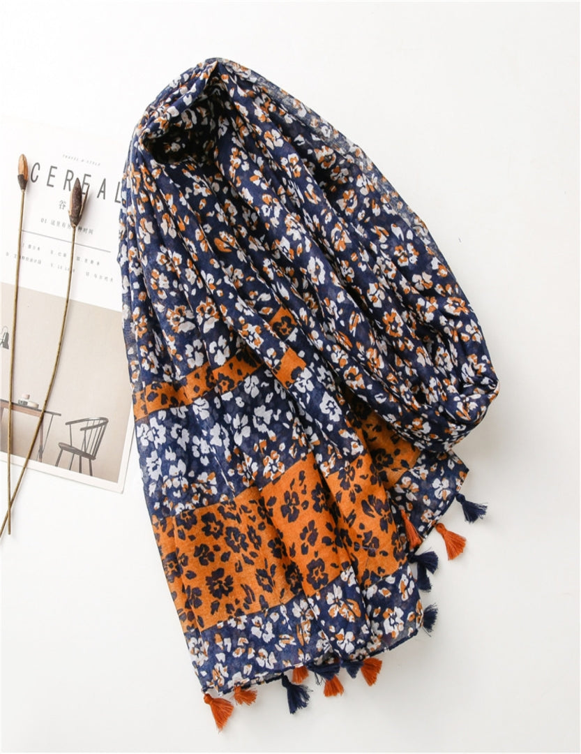 Cotton/ Viscose Scarf For Women