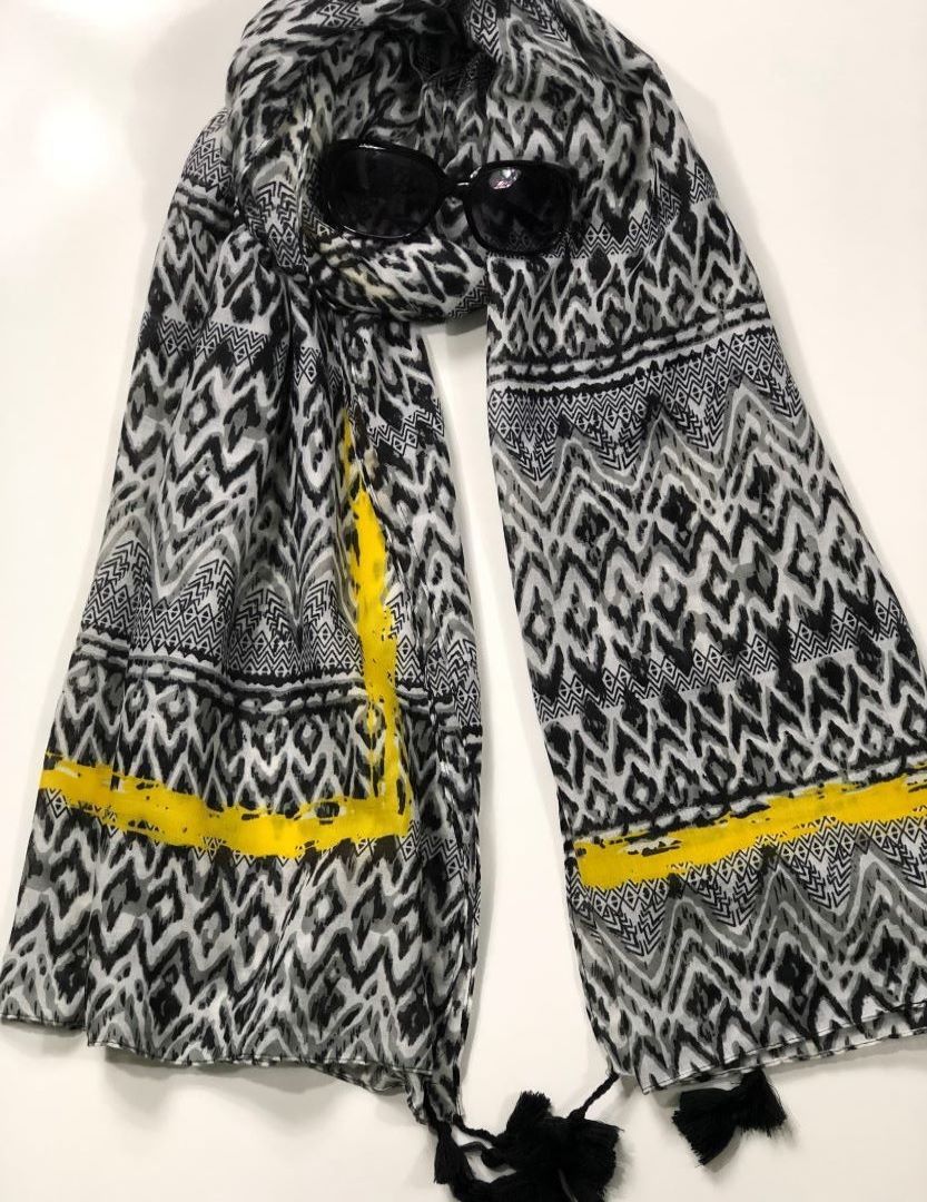 Viscose / Cotton Printed Scarf/Hijab