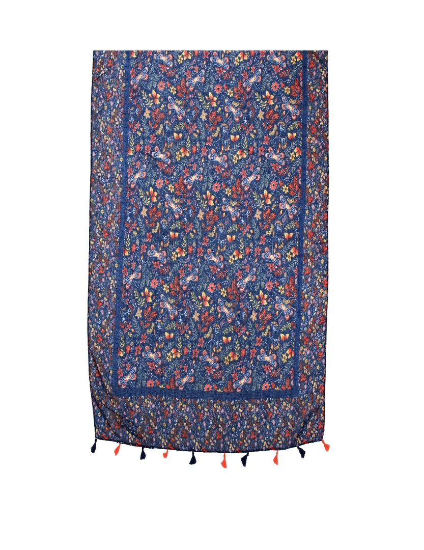Printed Cotton Scarf For Women