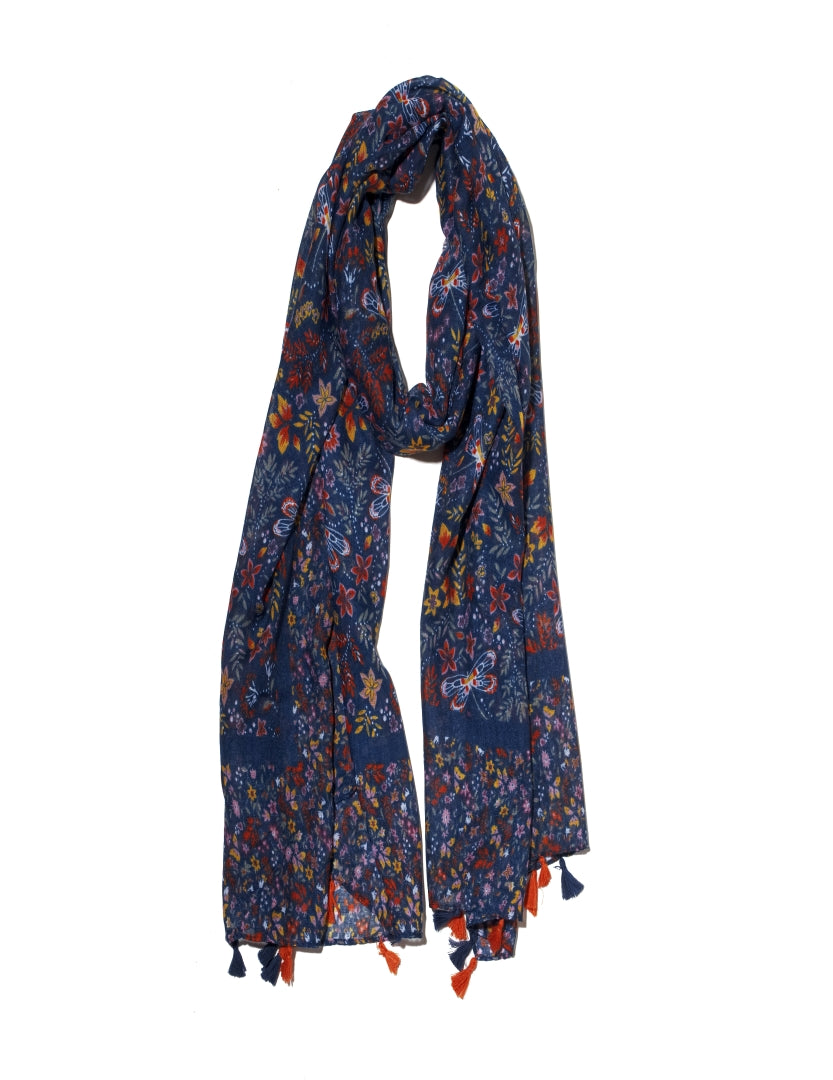 Printed Cotton Scarf For Women