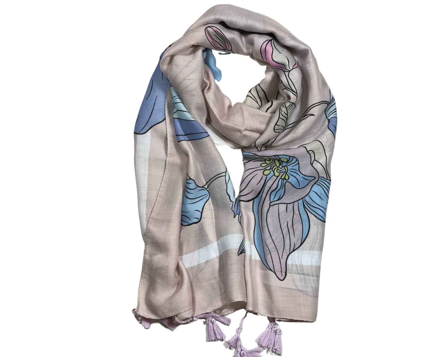 Printed Viscose Scarf For Women