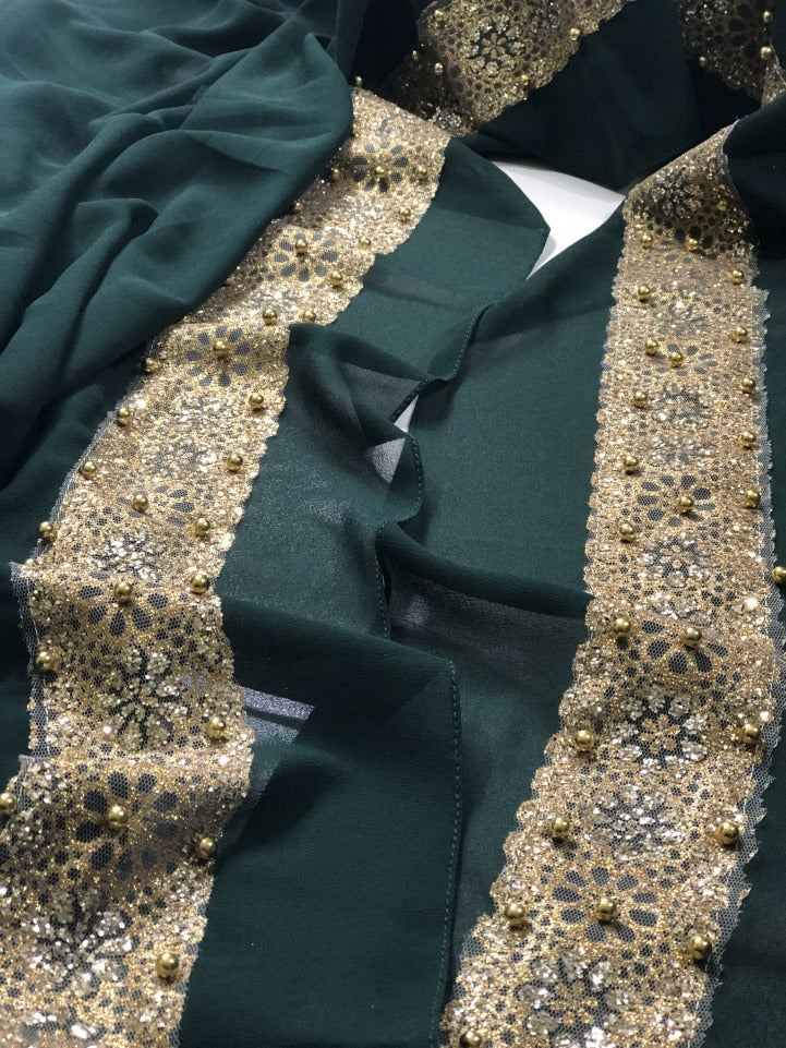 Elegant Fancy Chiffon - Green