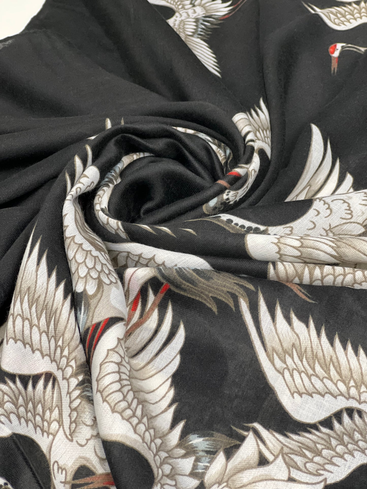 Printed Cotton / Polyester Scarf For Women