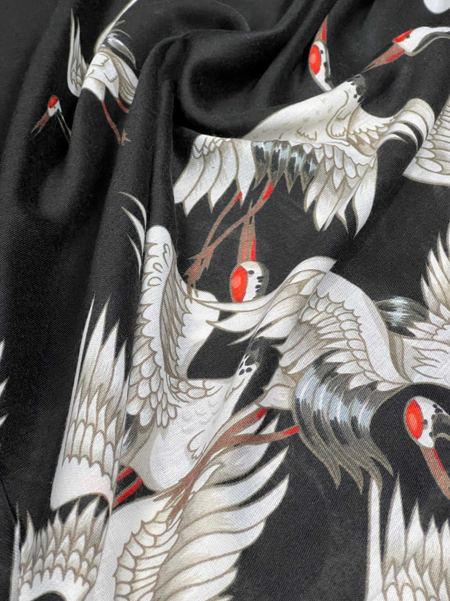 Printed Cotton / Polyester Scarf For Women