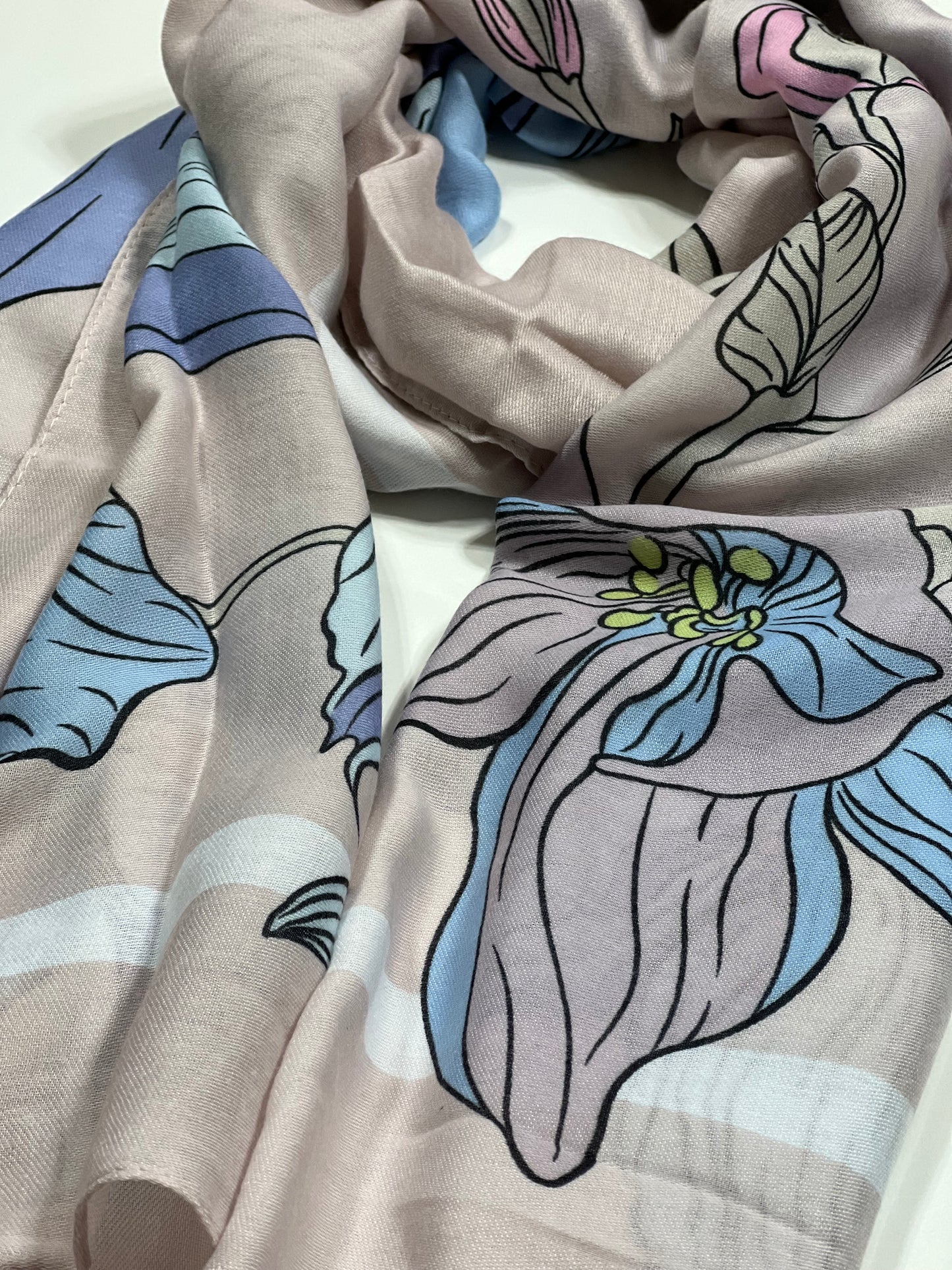 Printed Viscose Scarf For Women