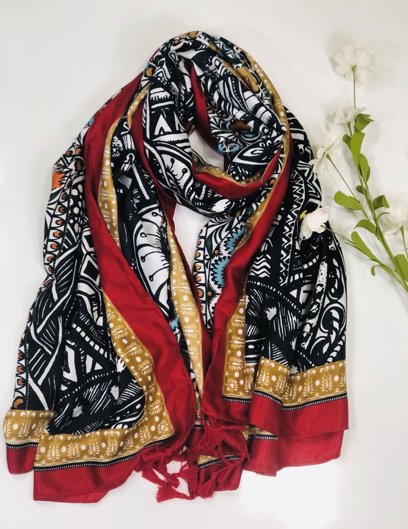 Cotton Printed Scarf