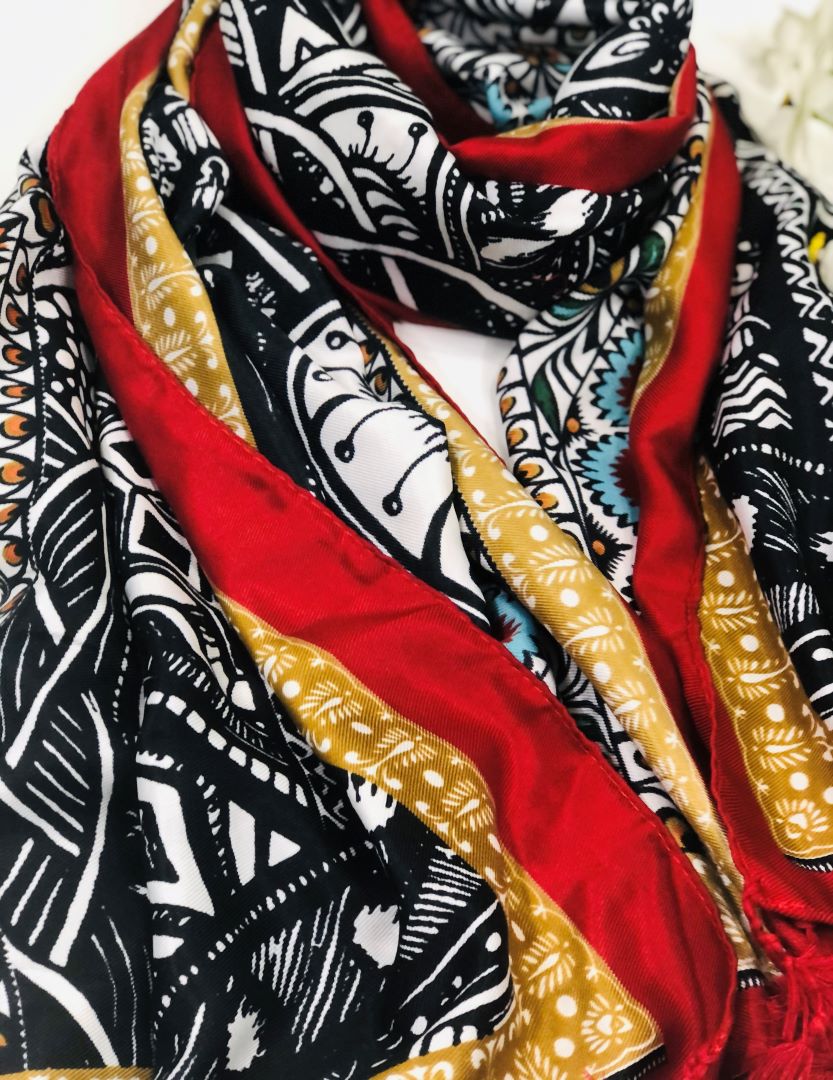 Cotton Printed Scarf