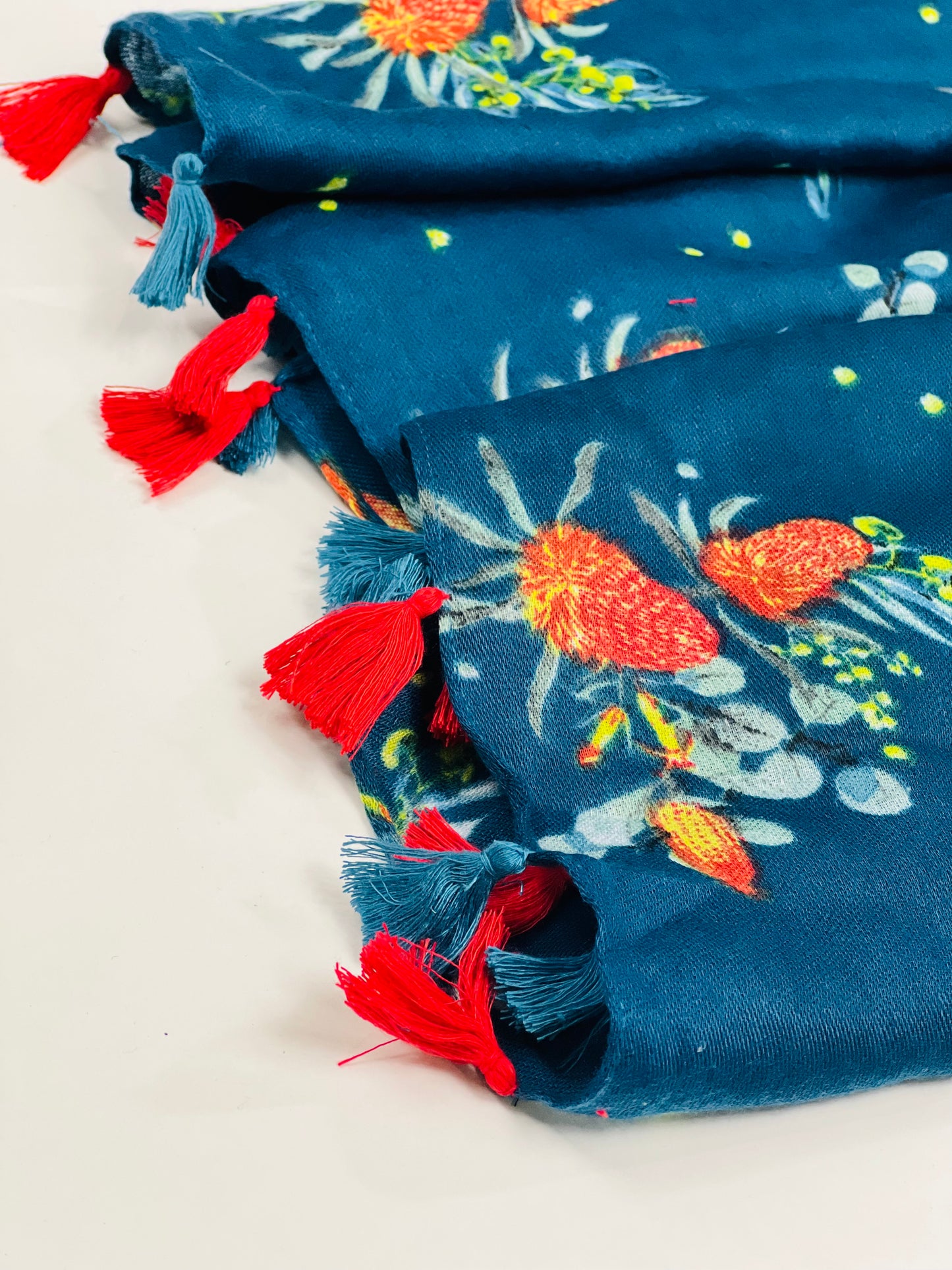 Printed Cotton / Polyester Scarf For Women