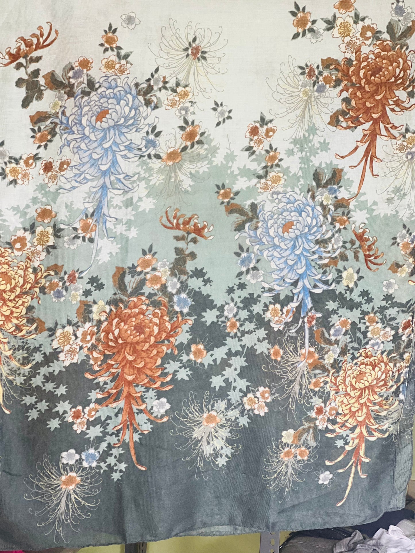 Printed Cotton / Polyester Scarf For Women