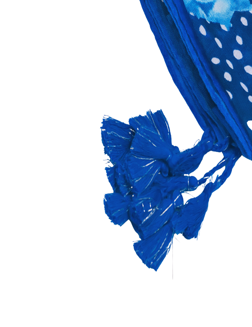 Printed Cotton / Polyester Scarf For Women