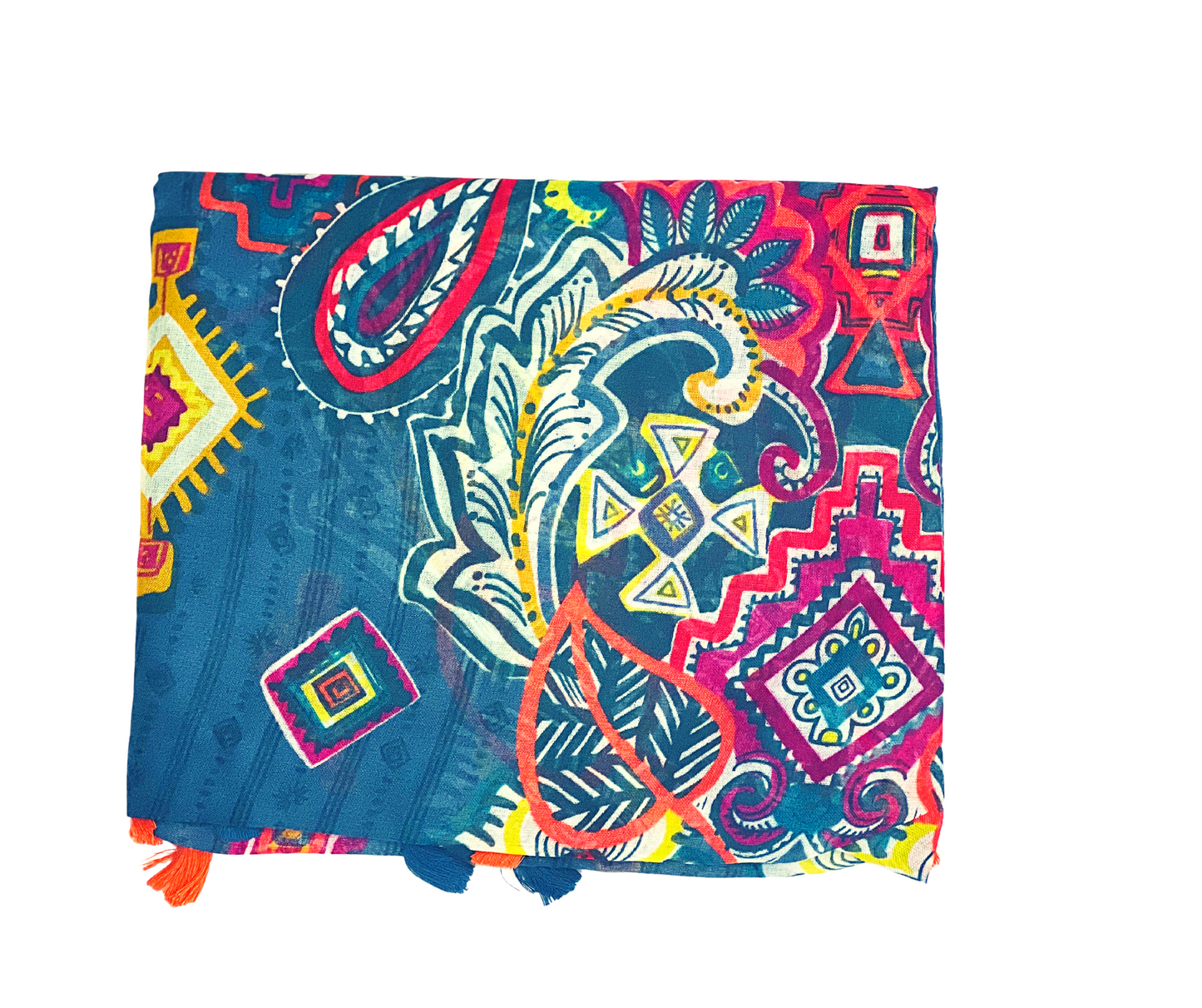 Printed Cotton / Polyester Scarf For Women