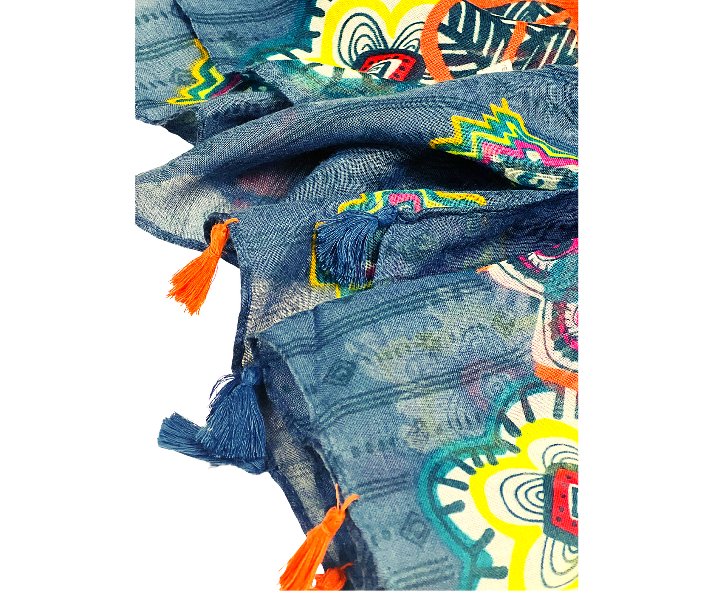 Printed Cotton / Polyester Scarf For Women