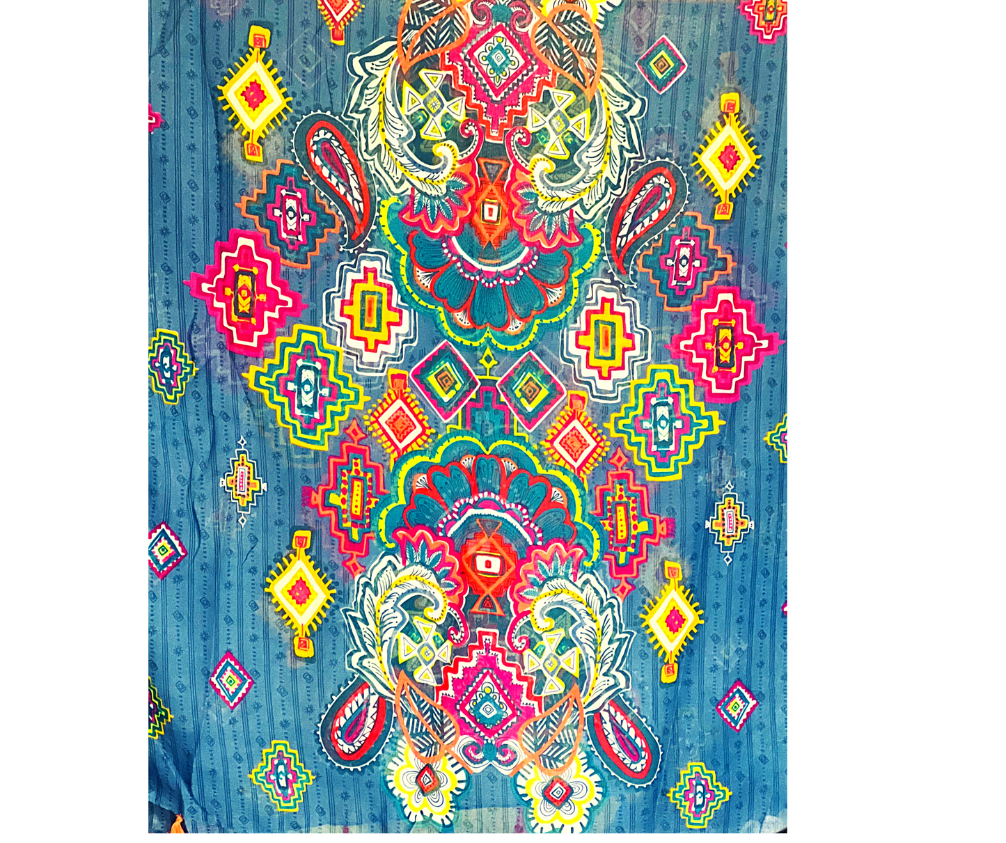Printed Cotton / Polyester Scarf For Women