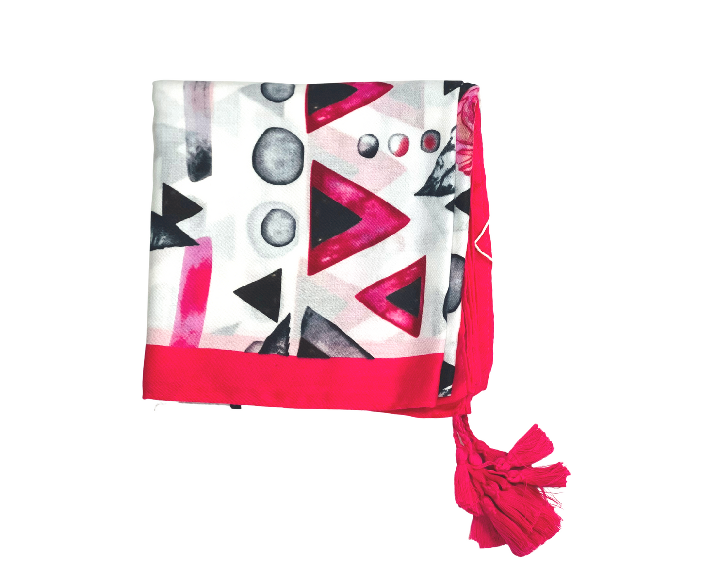 Printed Cotton / Polyester Scarf For Women