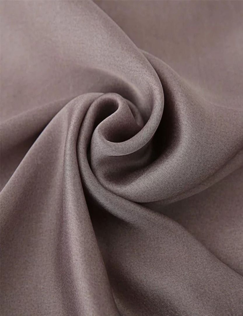 Elegant Silk Feel Scarf/Hijab - GREY