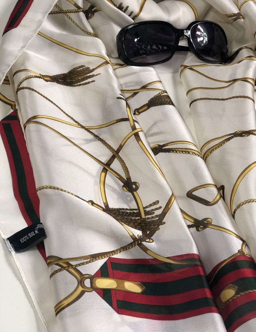 Elegant Silk Feel Scarf/Hijab
