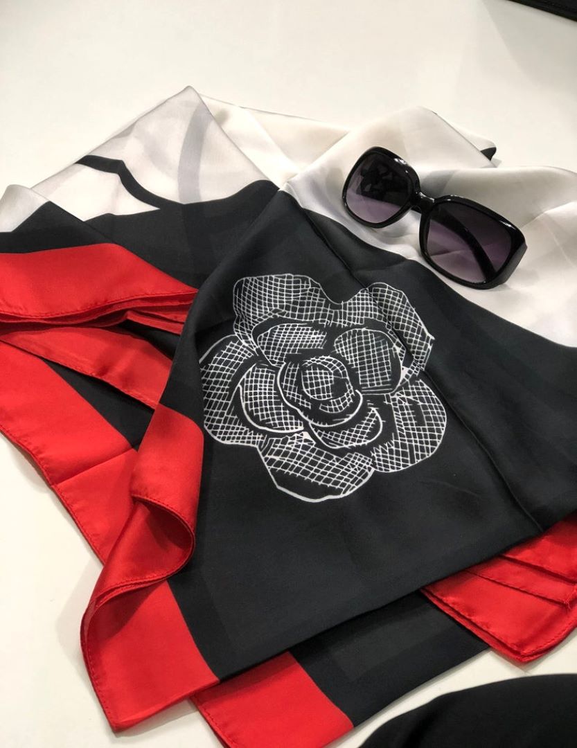 Elegant Silk Scarf/Hijab