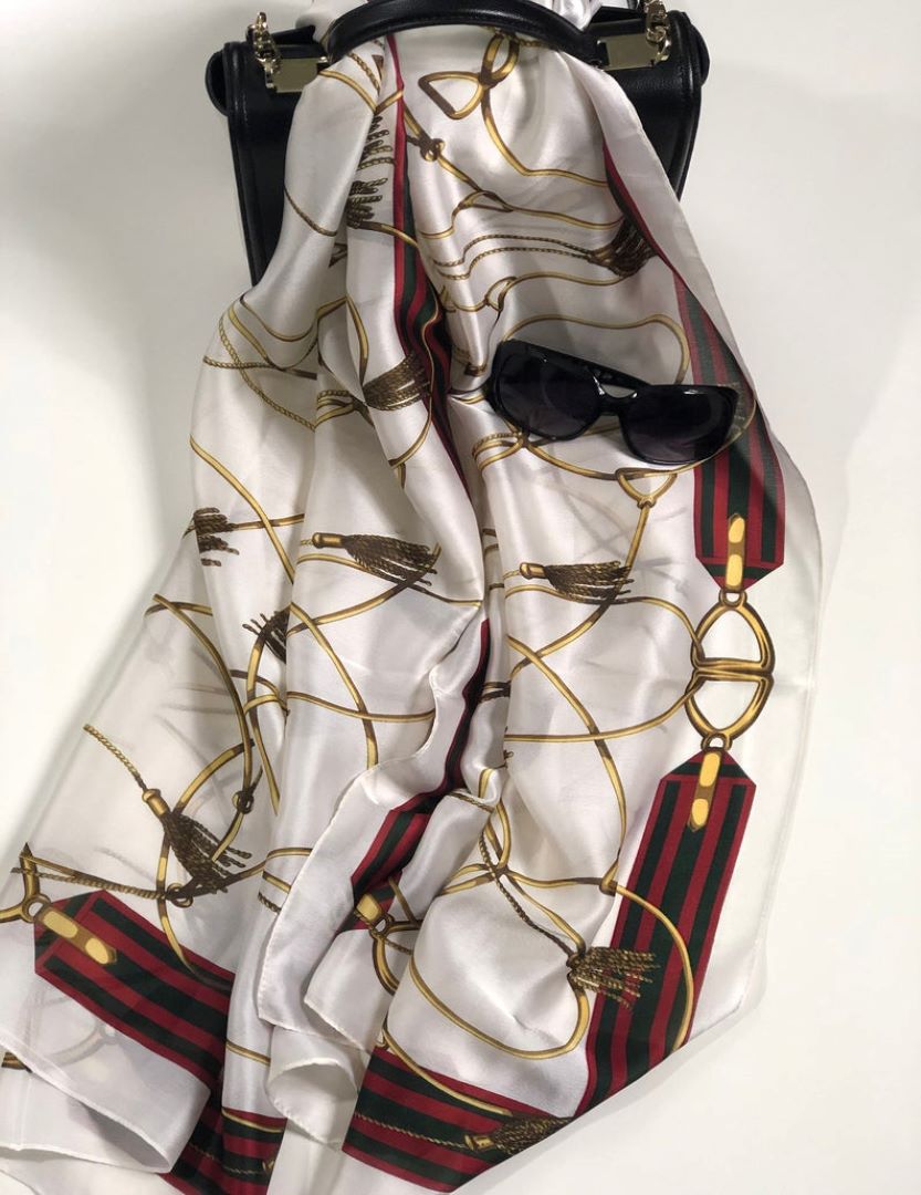 Elegant Silk Feel Scarf/Hijab