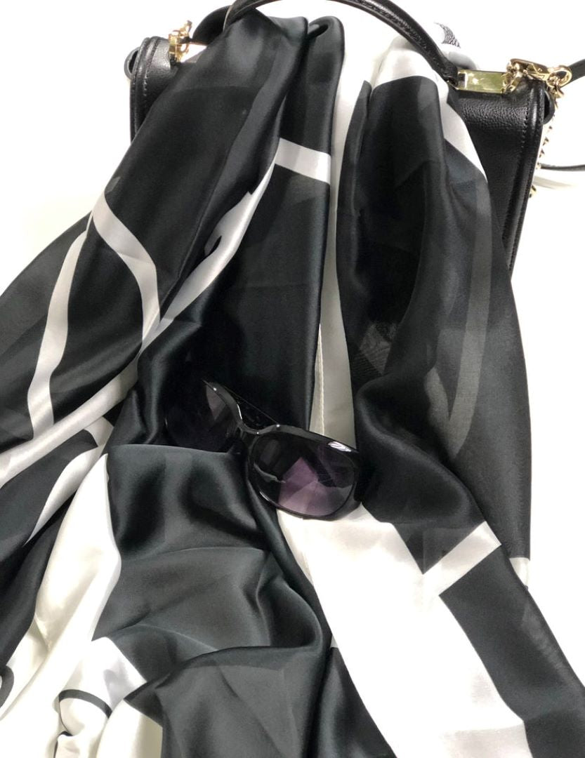 Elegant Silk Feel Scarf/Hijab