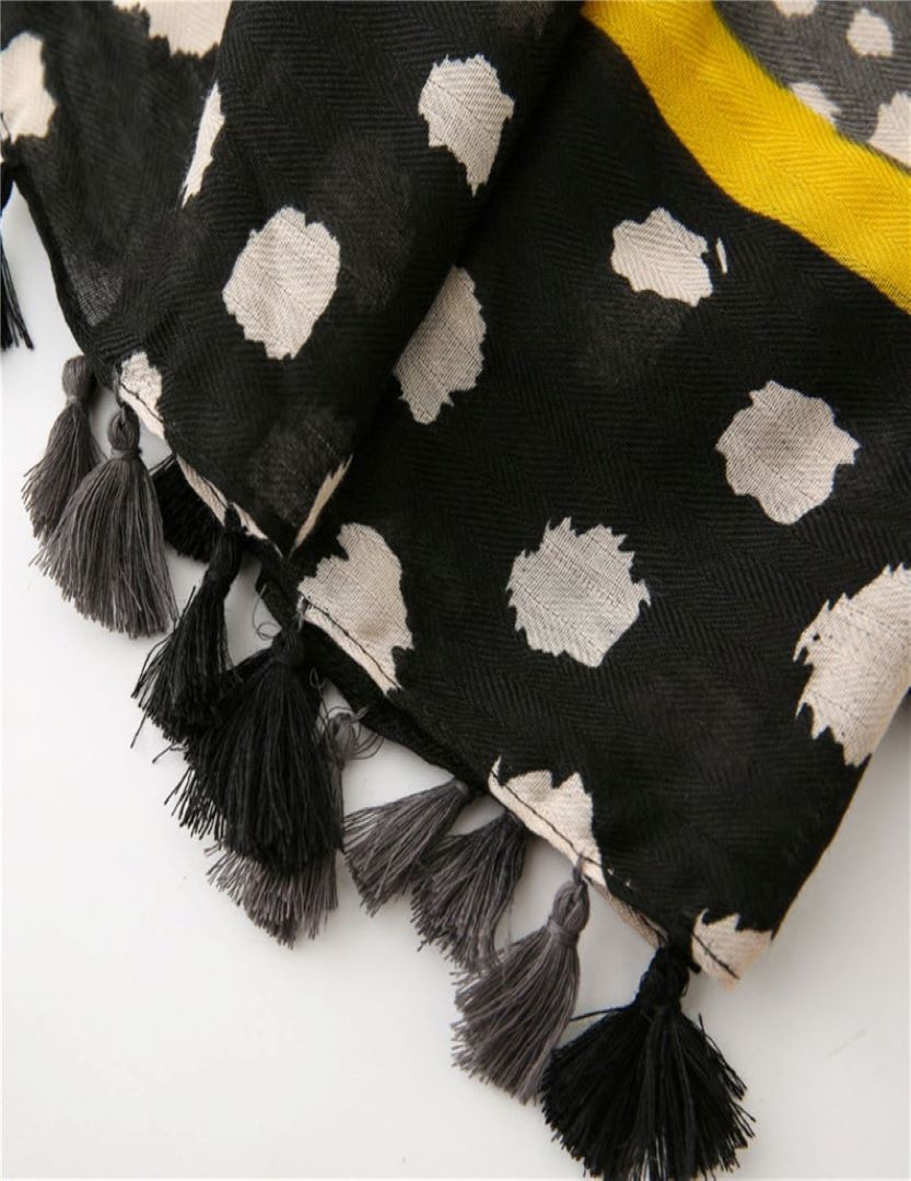 Cotton Viscose Printed Scarf