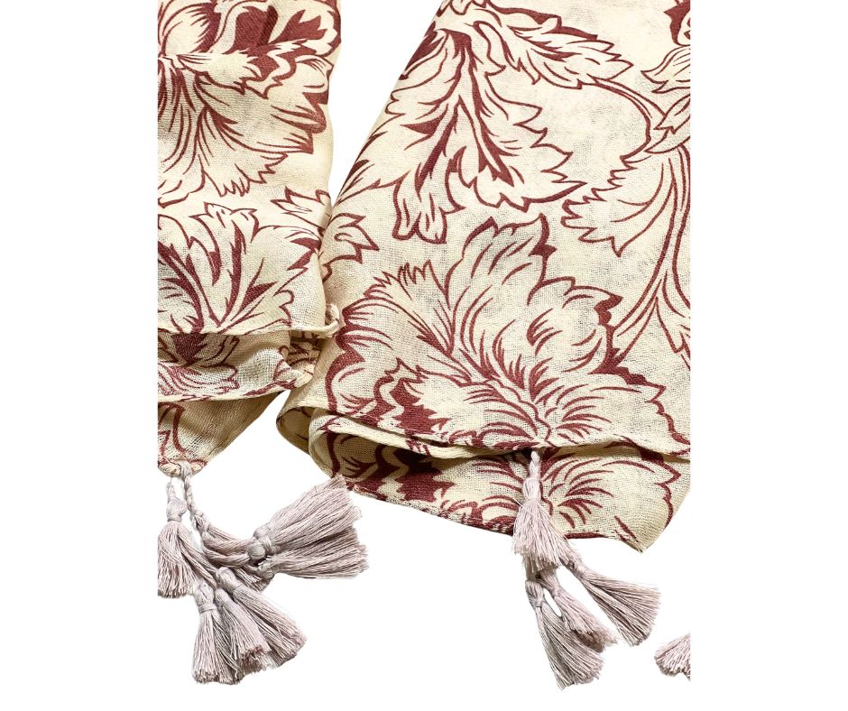 Women’s Cotton Scarf – Soft Lightweight Breathable Scarf | Everyday Fashion Wrap