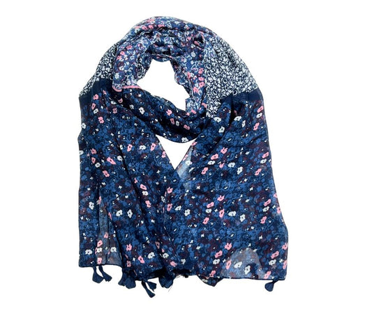 Women’s Cotton Scarf – Soft Lightweight Breathable Scarf | Everyday Fashion Wrap