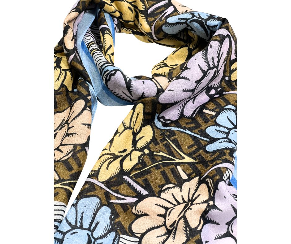 Cotton/ Viscose Scarf For Women