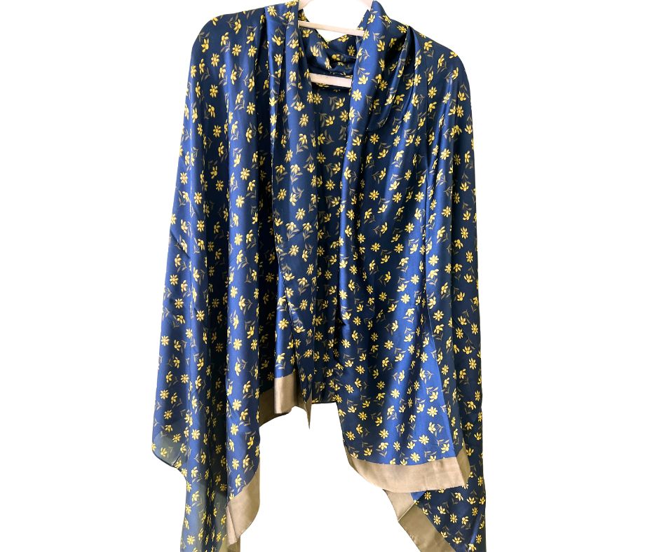 Elegant Silk Feel Scarf for women