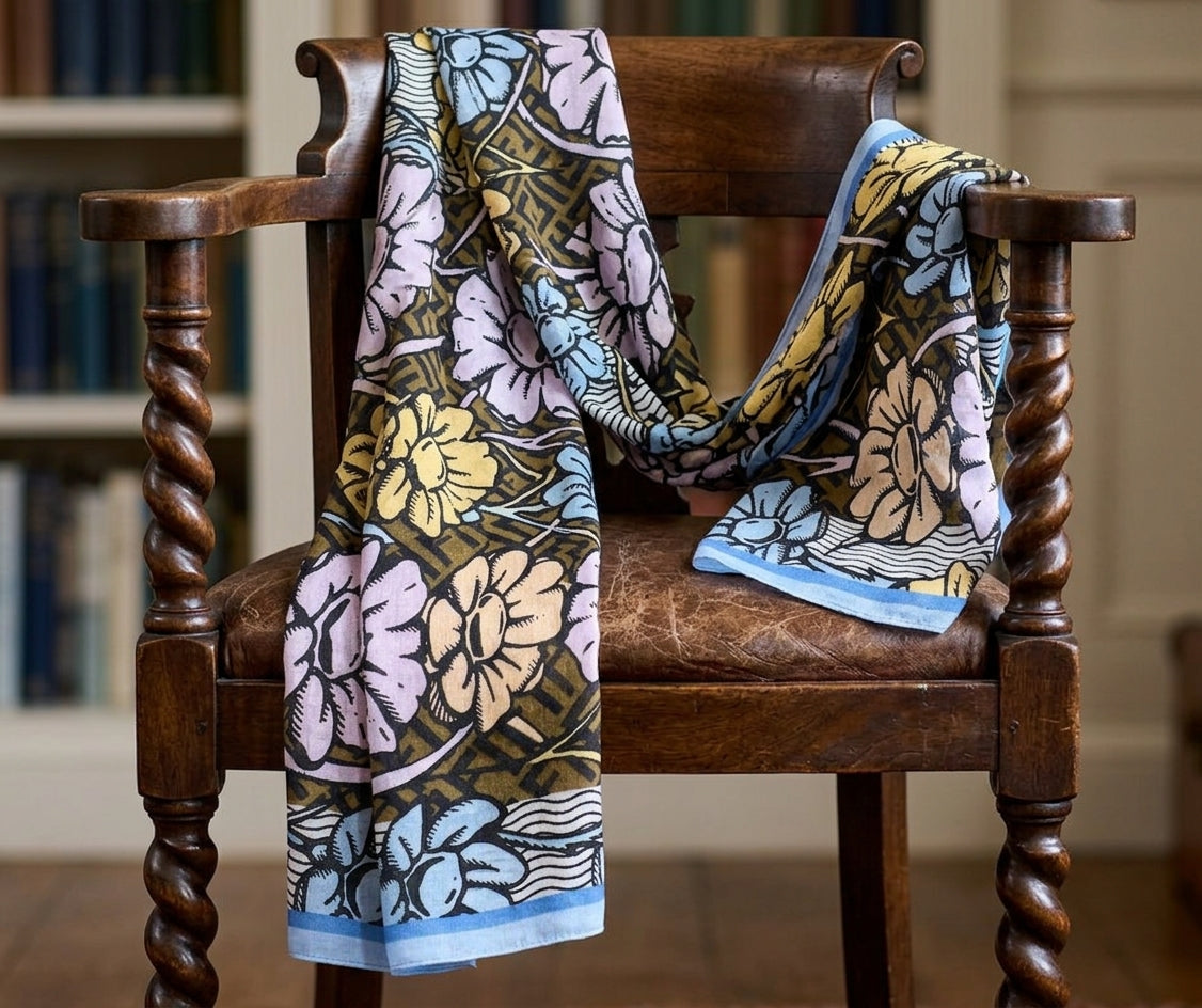Cotton/ Viscose Scarf For Women