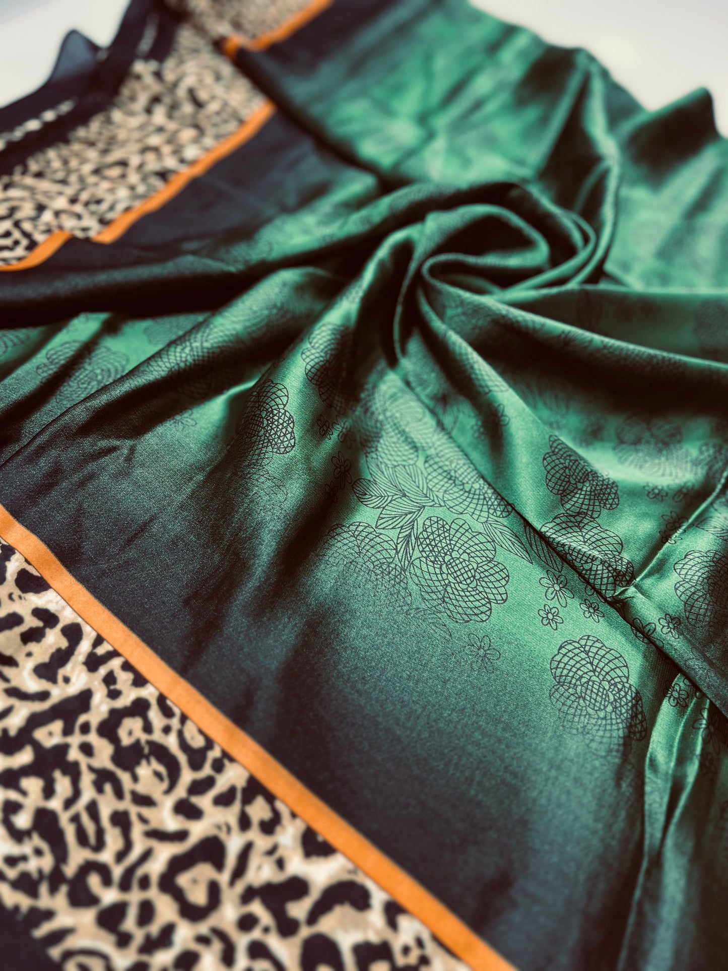 Elegant Silk Feel Scarf for women