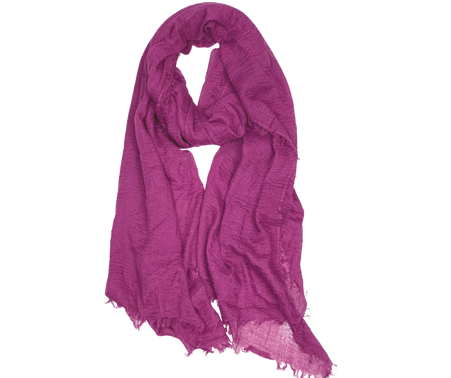 Cotton Scarf - Purple