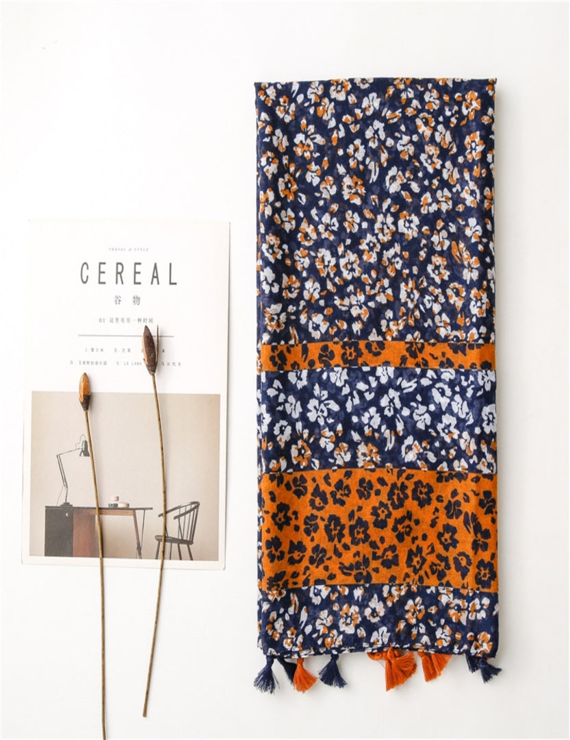 Cotton/ Viscose Scarf For Women