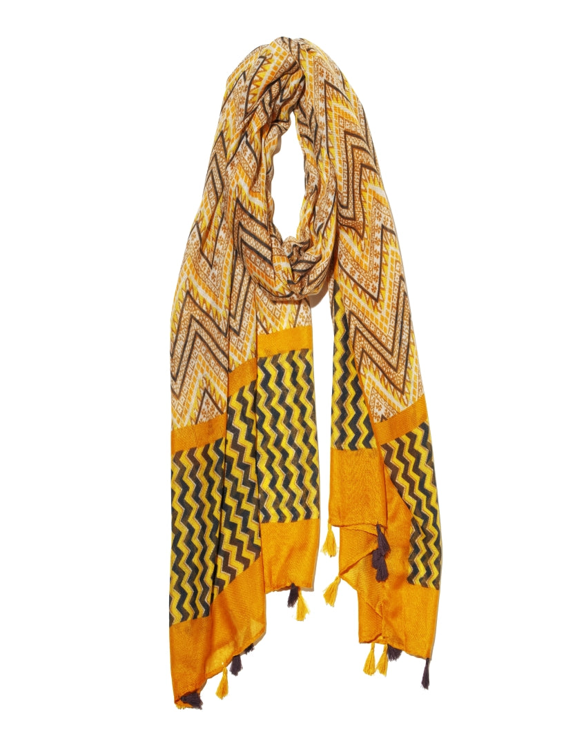 Printed Cotton Scarf For Women