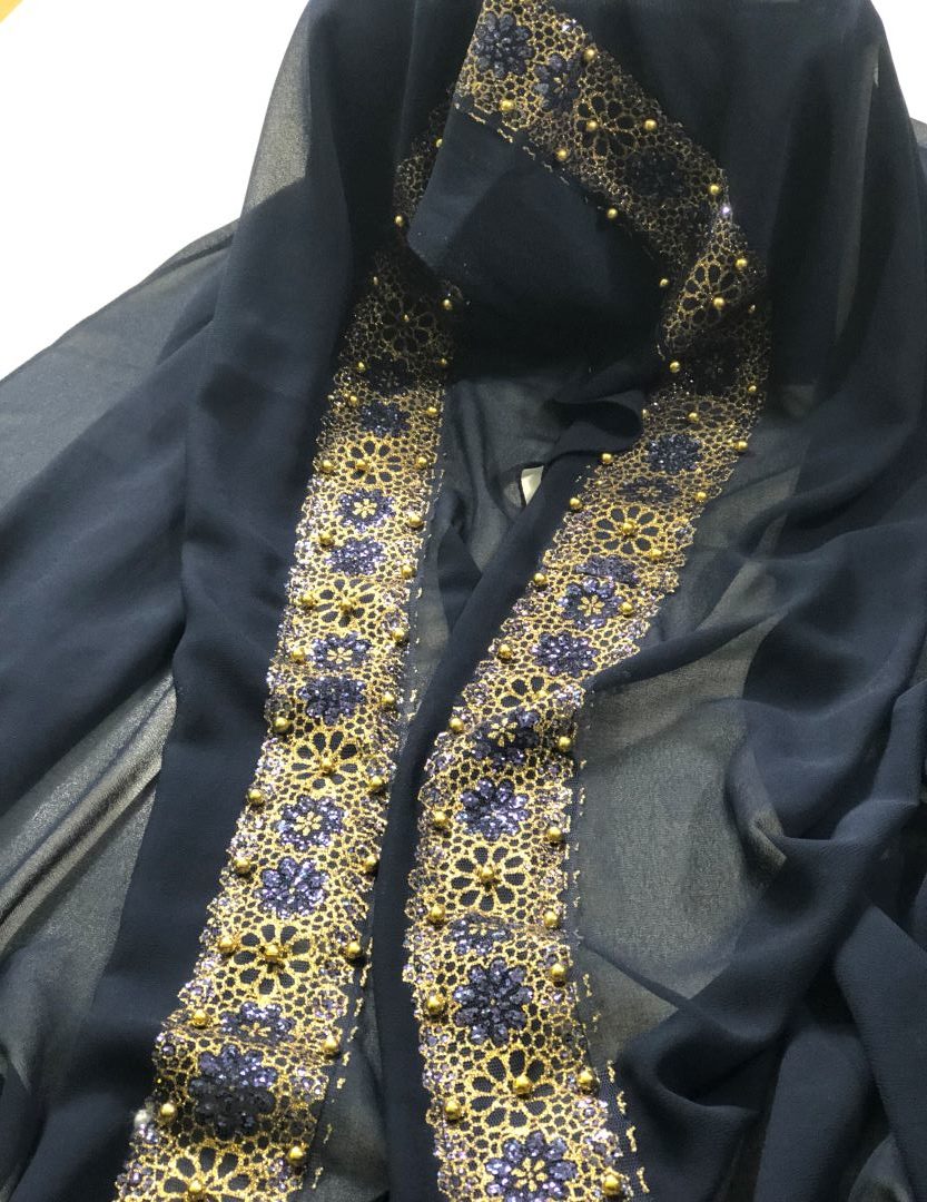 Elegant Fancy Chiffon - Blue