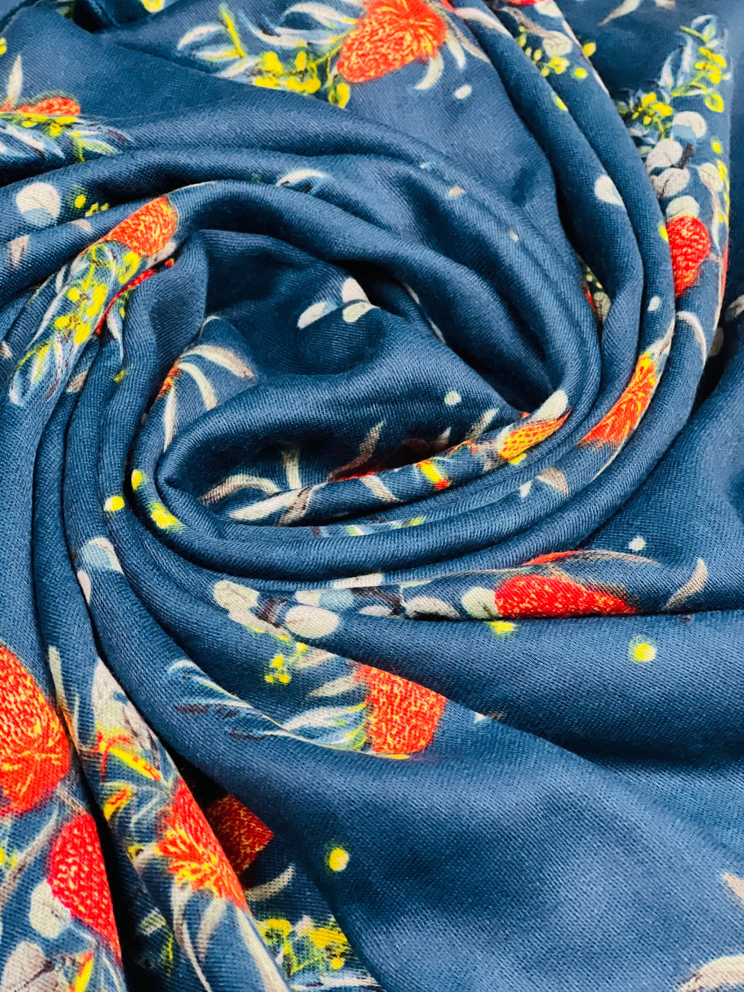 Printed Cotton / Polyester Scarf For Women