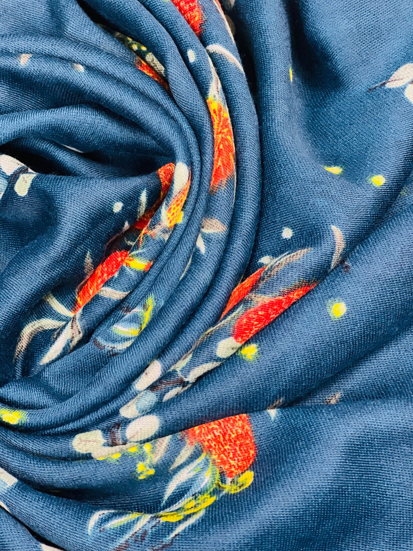 Printed Cotton / Polyester Scarf For Women