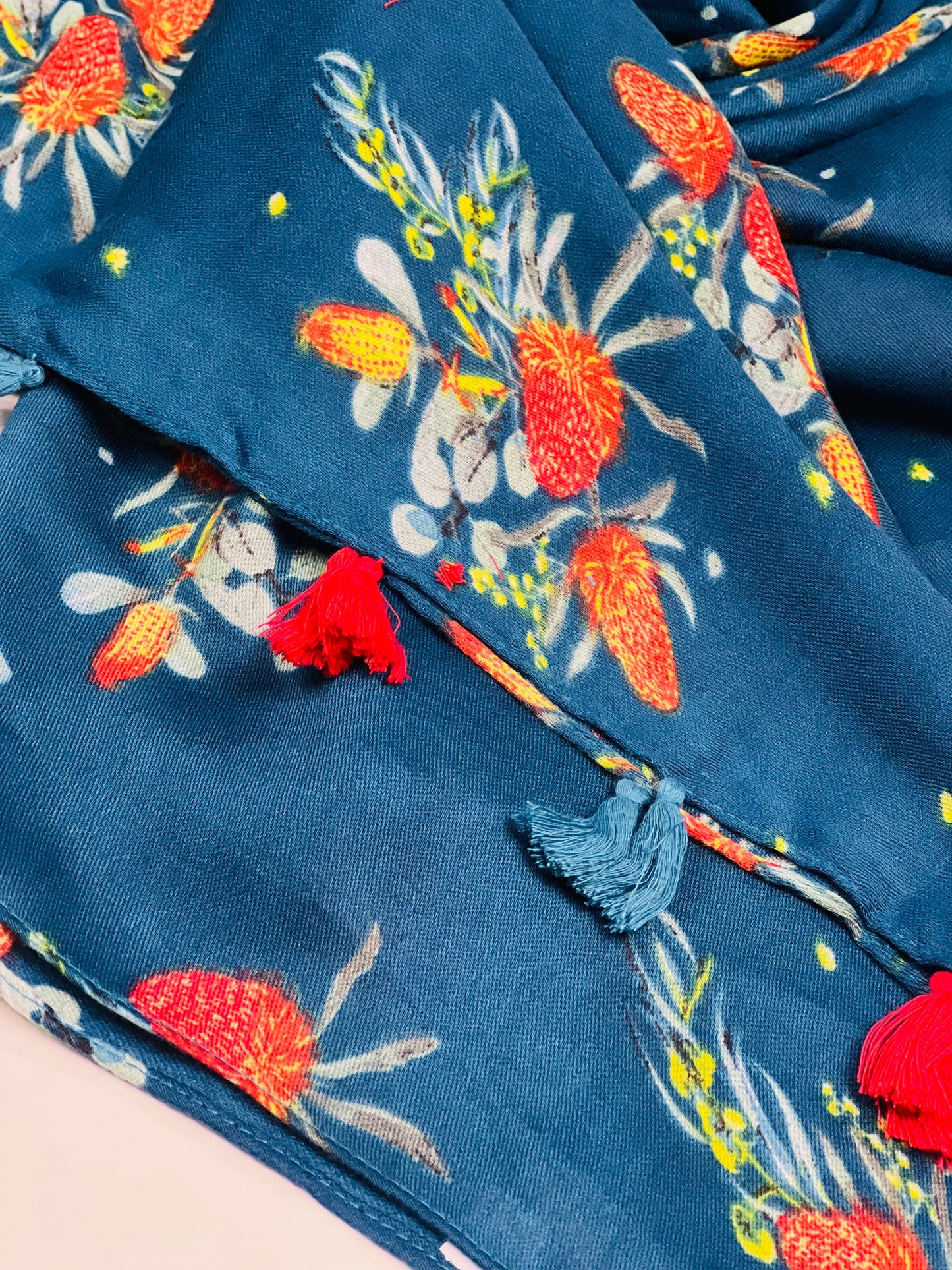 Printed Cotton / Polyester Scarf For Women