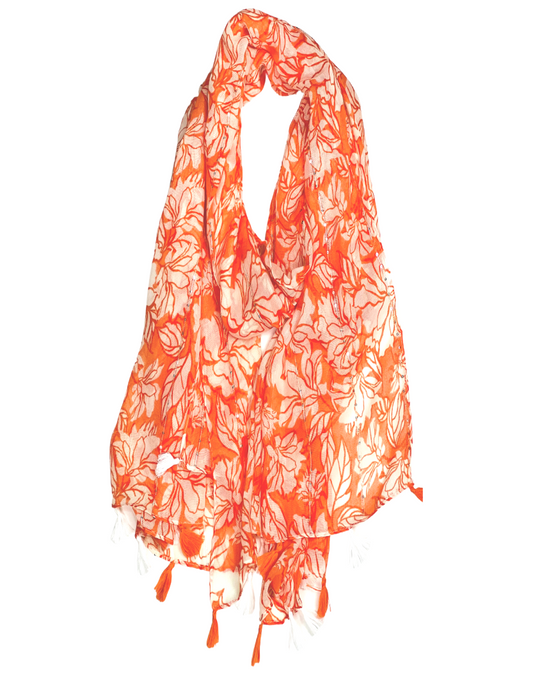 Printed Viscose Scarf For Women
