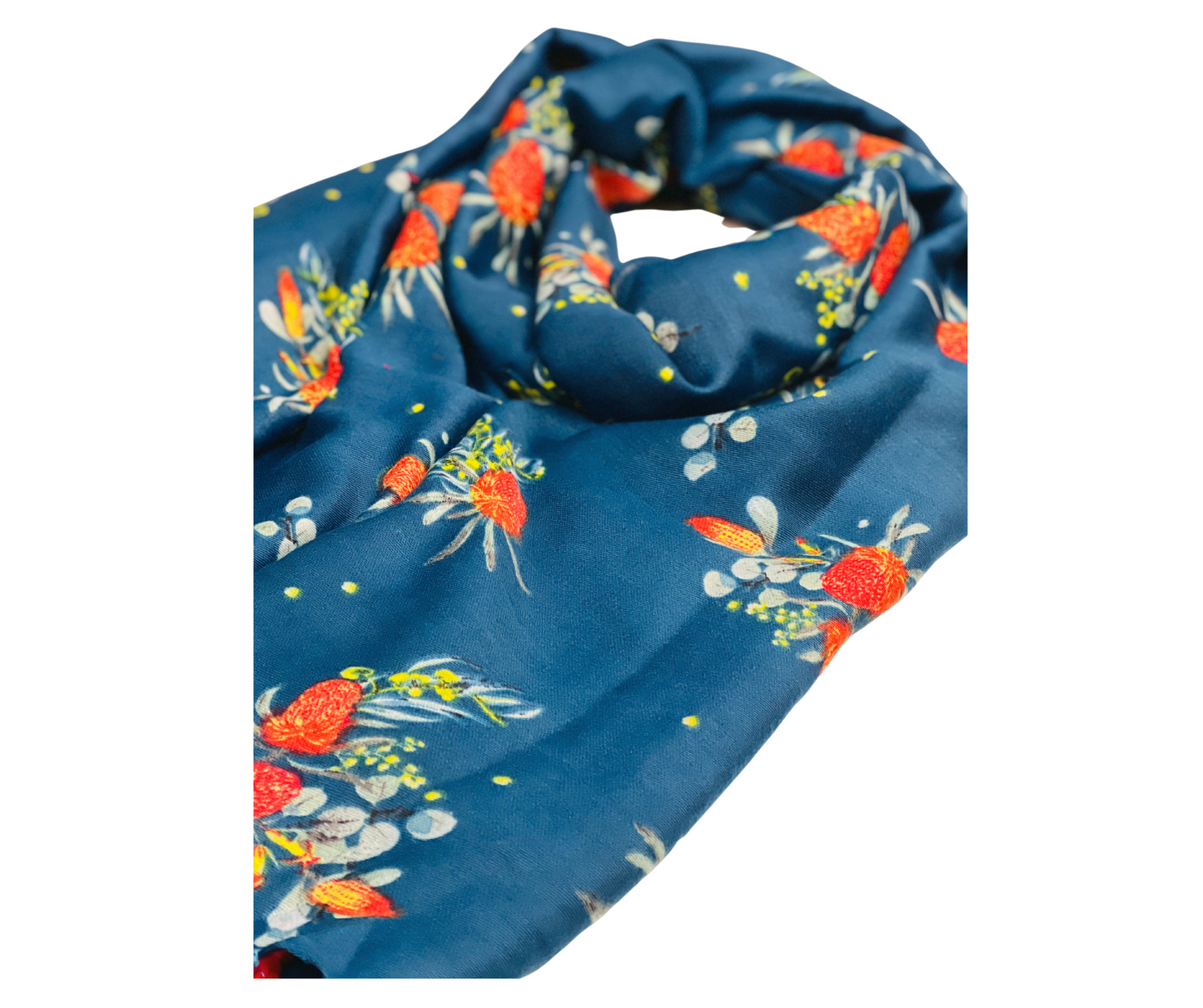 Printed Cotton / Polyester Scarf For Women