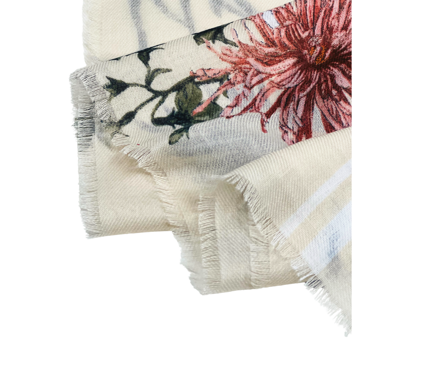 Printed Cotton / Polyester Scarf For Women