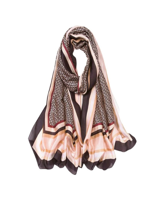 Elegant Silk Feel Scarf/Hijab