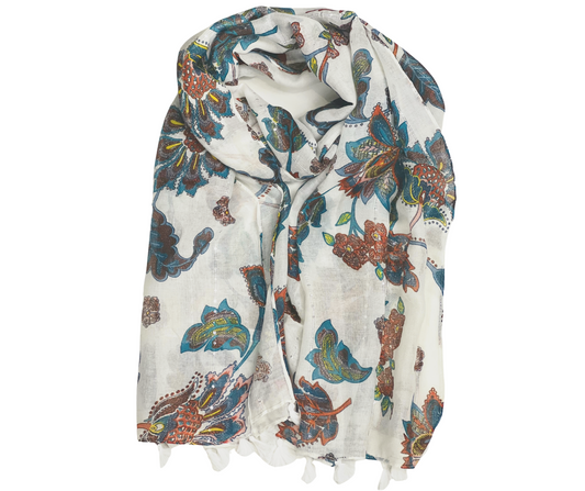Printed Viscose Scarf For Women